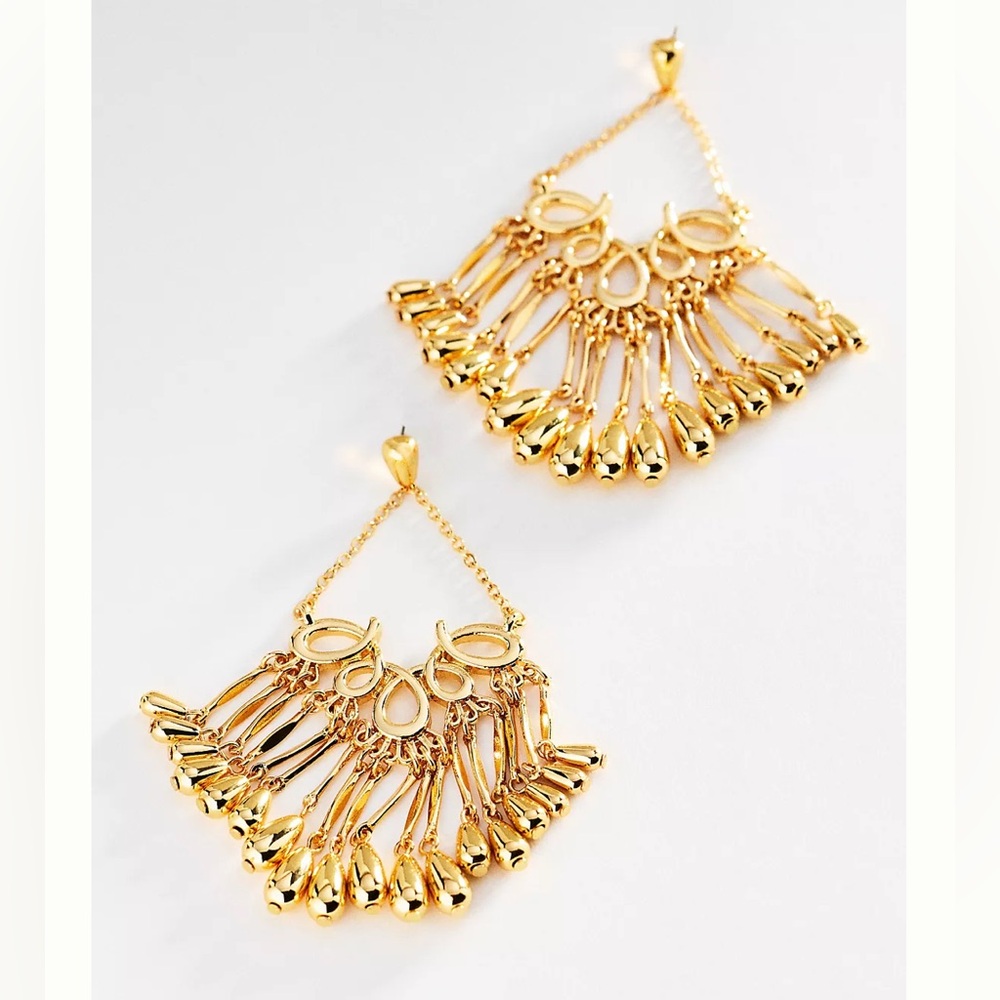 NWT Anthropologie Airy Chandelier Earrings